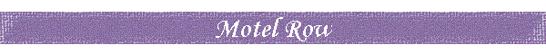 Motel Row