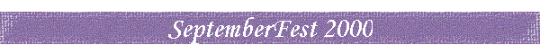 SeptemberFest 2000